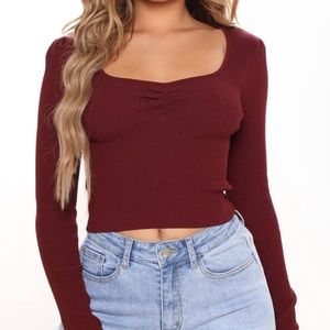 Fashion Nova “Best of the Bunch” Ribbed Body-con Sweater